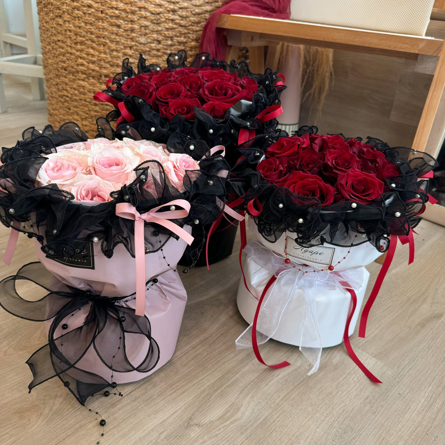 You & Me Bouquet (Pink Rose)