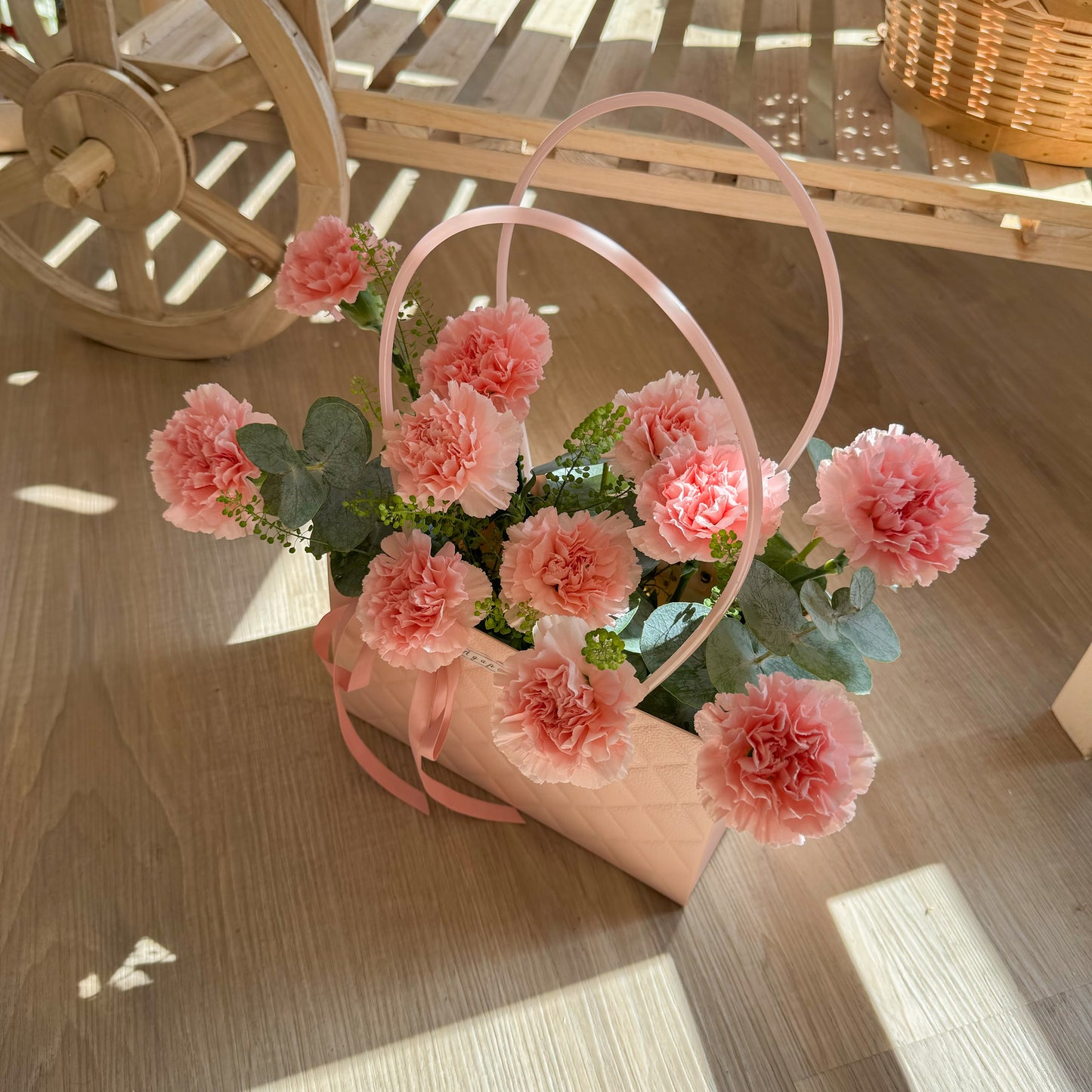Mother's Day Pink Carnation Bag