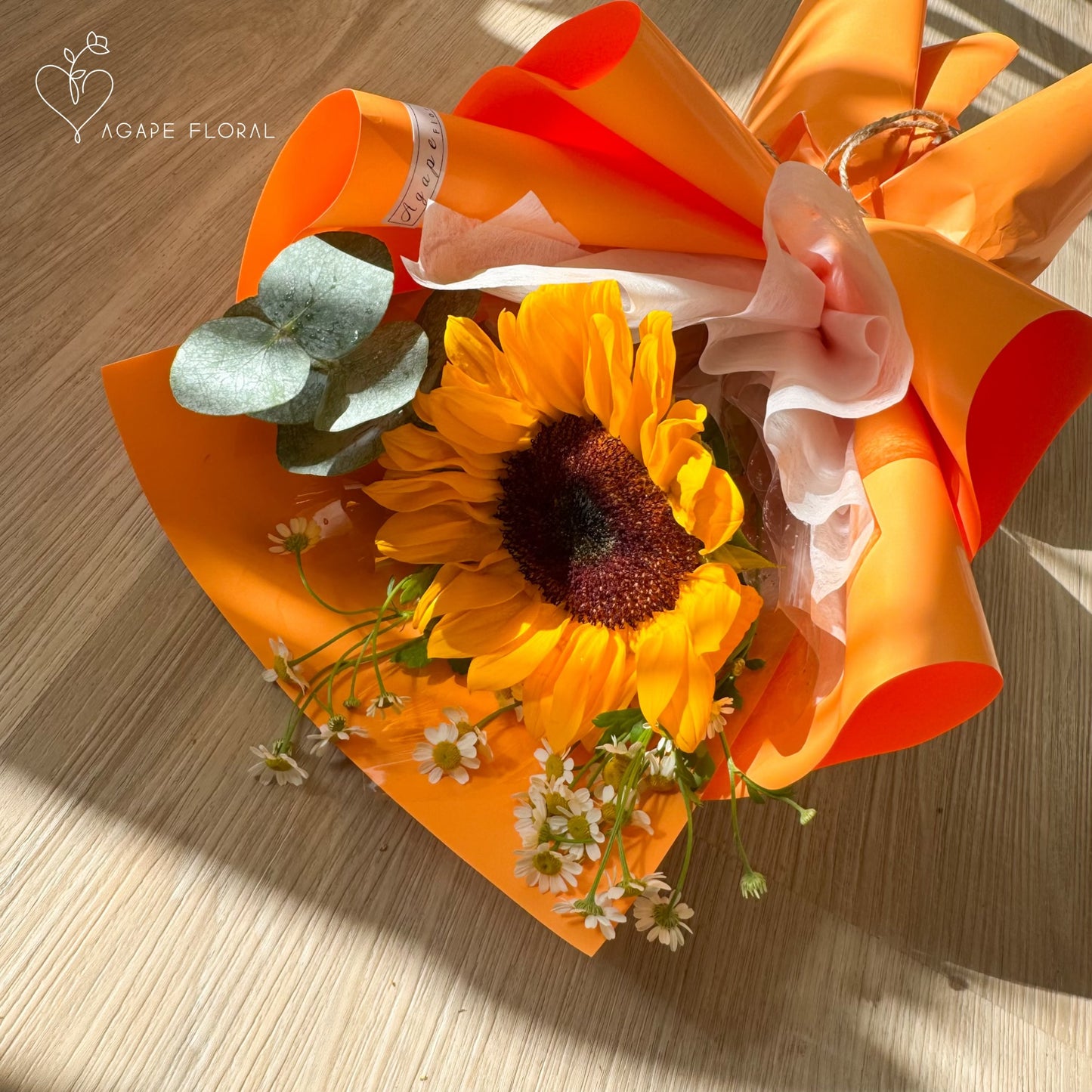 Single Sunflower Bouquet