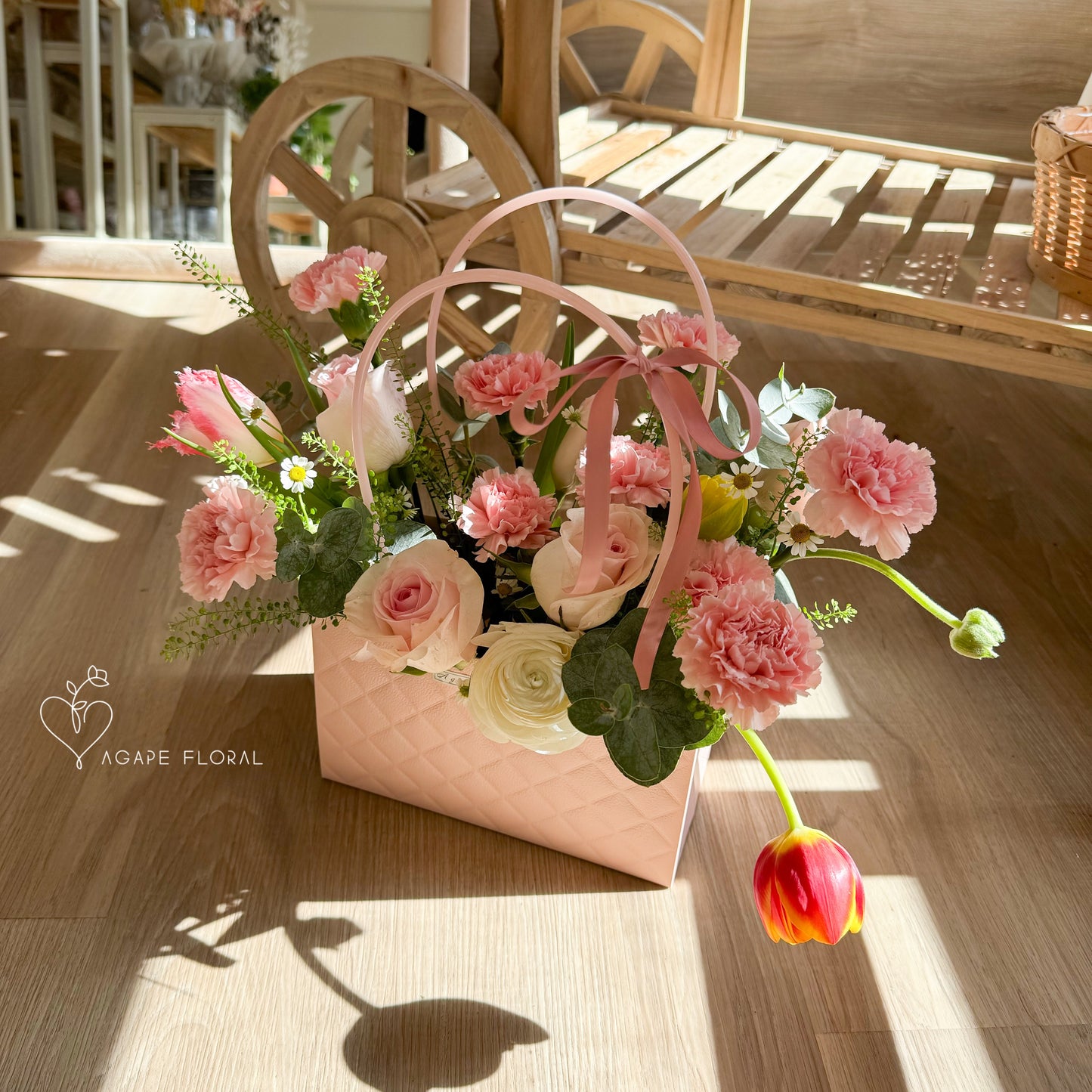 Mother's Day Spring Light Tone bag