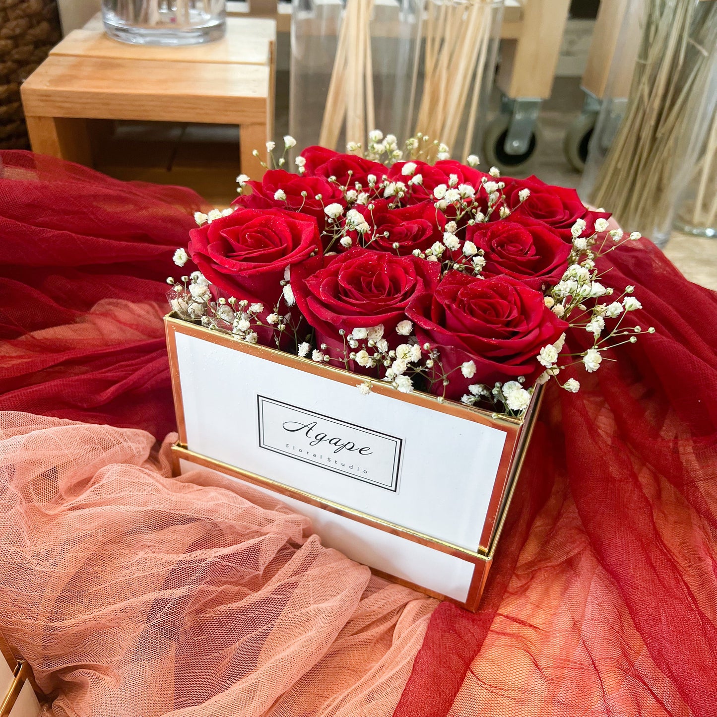 Mother's Day White Gold Box