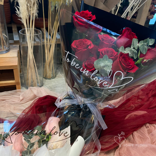 To Be In Love Rose Bouquet (VDAY)