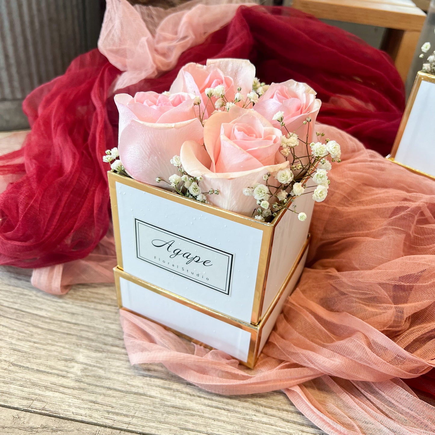 Mother's Day White Gold Box