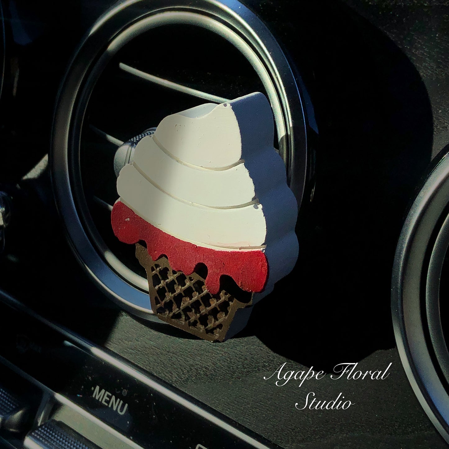 Ice cream Solid Car Diffuser