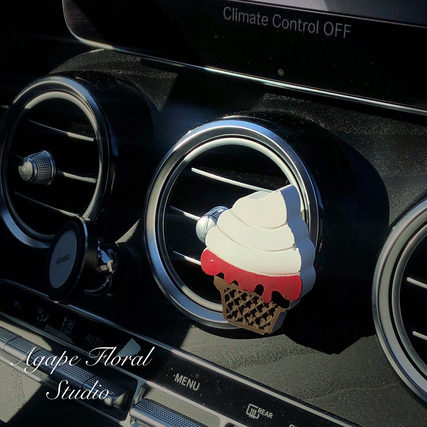 Ice cream Solid Car Diffuser