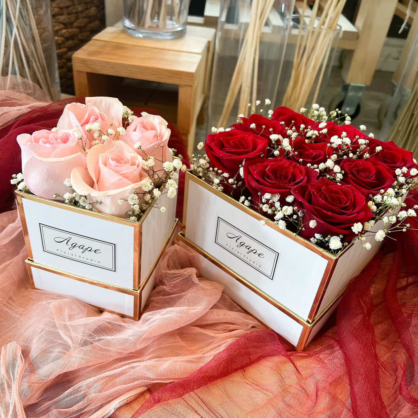 Mother's Day White Gold Box