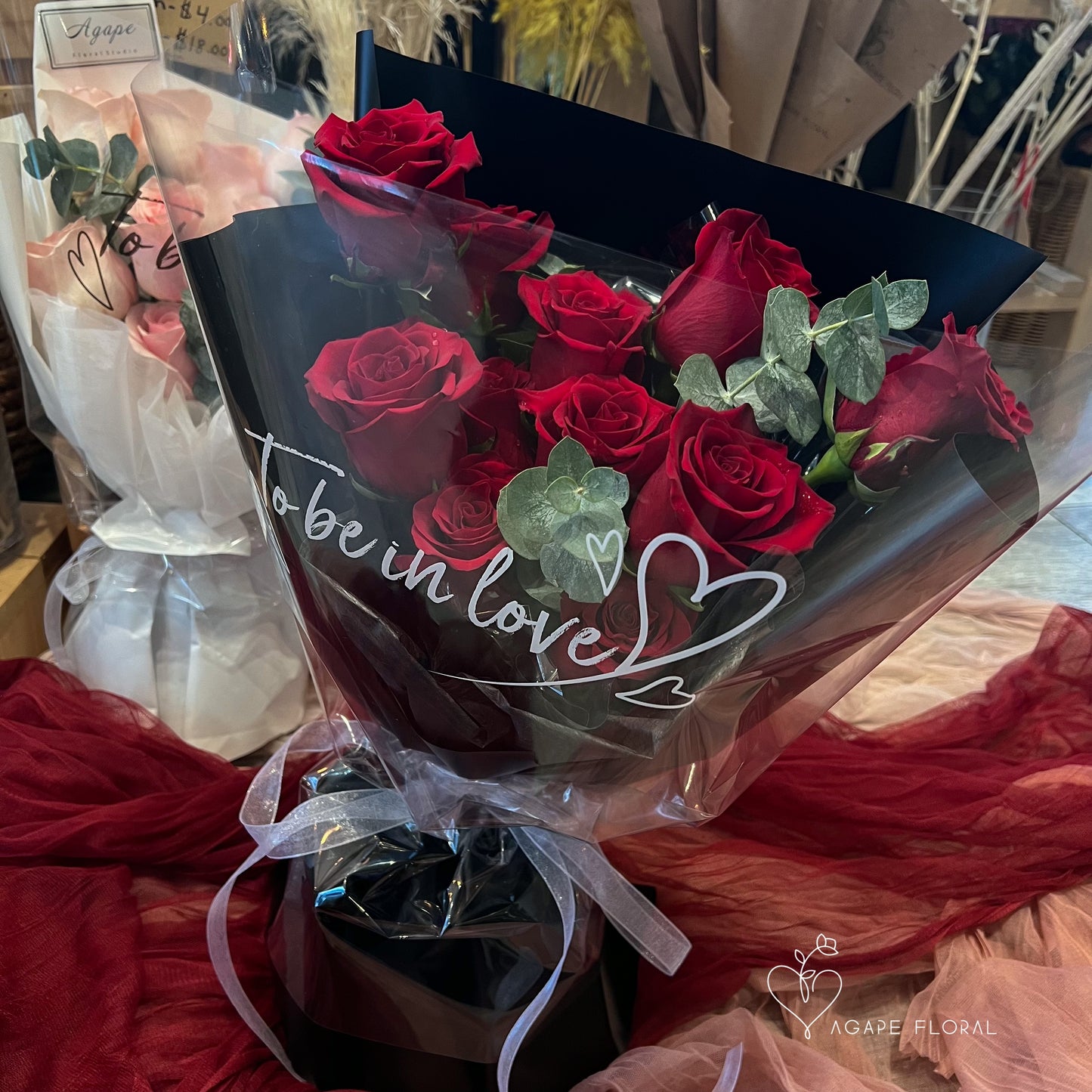 To Be In Love Rose Bouquet (VDAY)