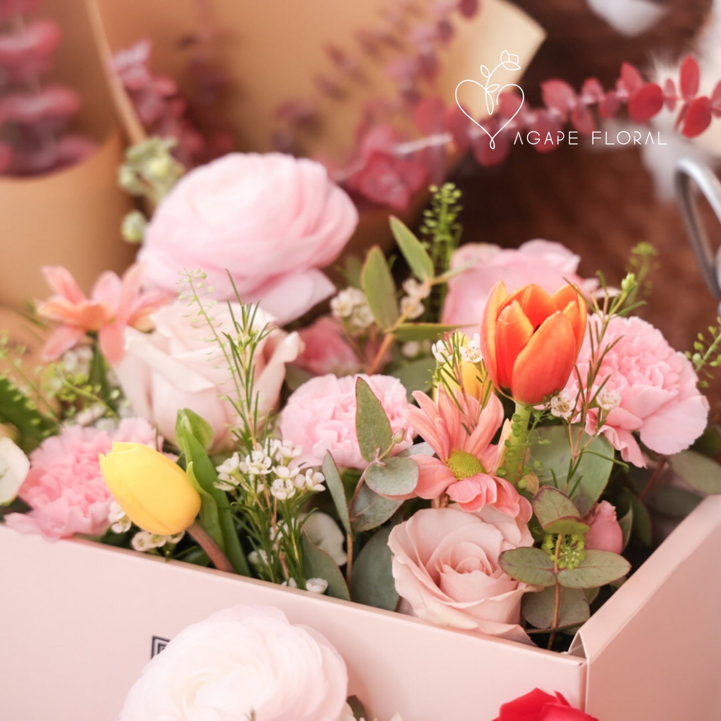 Light Tone Mother’s Day Basket