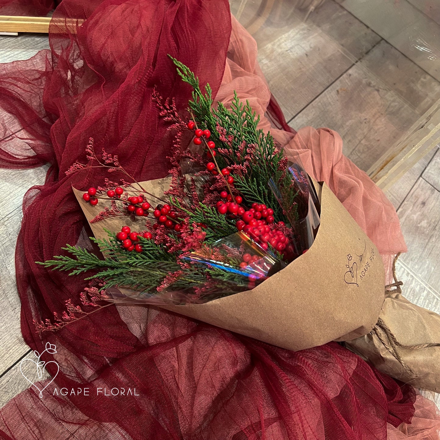 Mini Christmas Fresh Bouquet