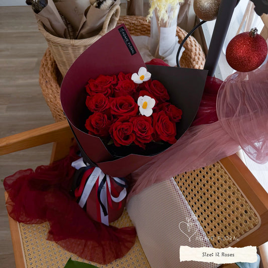 Sweet Red Rose Bouquet (VDAY)