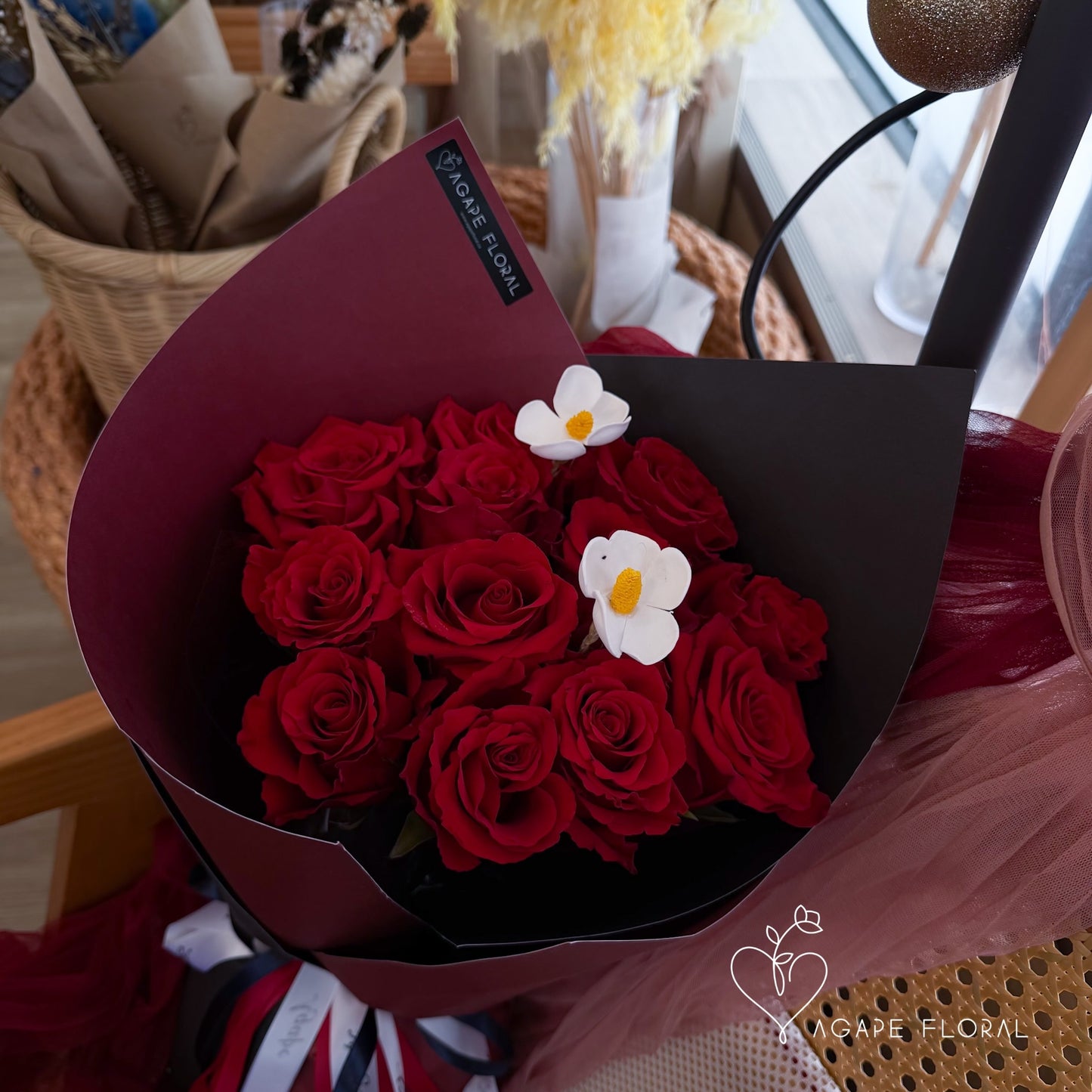 Sweet Red Rose Bouquet (VDAY)