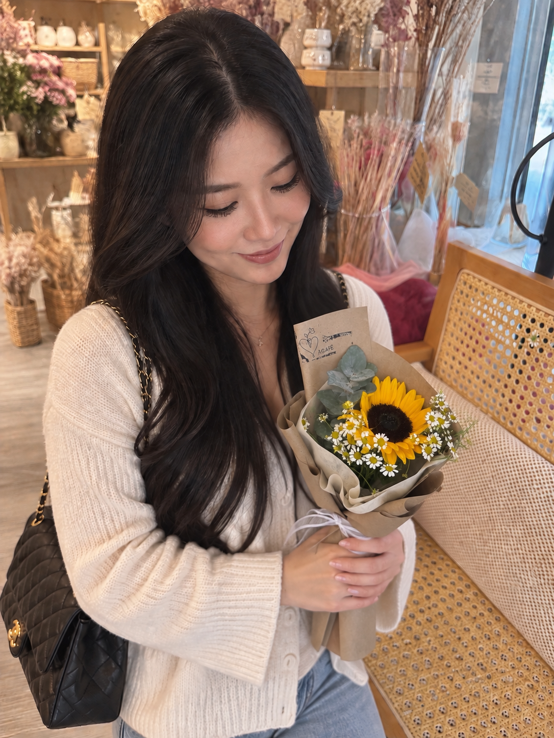 Single Sunflower  Bouquet