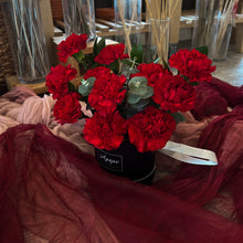 Load image into Gallery viewer, Red Carnation Bucket
