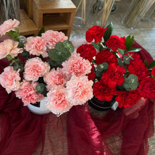 Load image into Gallery viewer, Pink Carnation Bucket