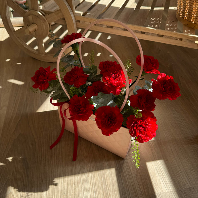 Red Carnation Bag