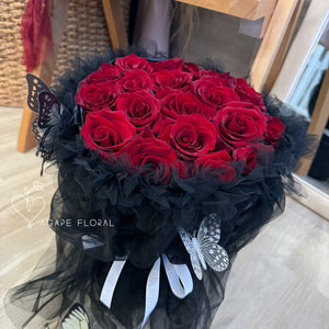 Butterfly Bouquet (Red Rose)