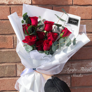 Classic Red Rose Bouquet