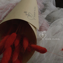 Load image into Gallery viewer, Red Bunny Tails