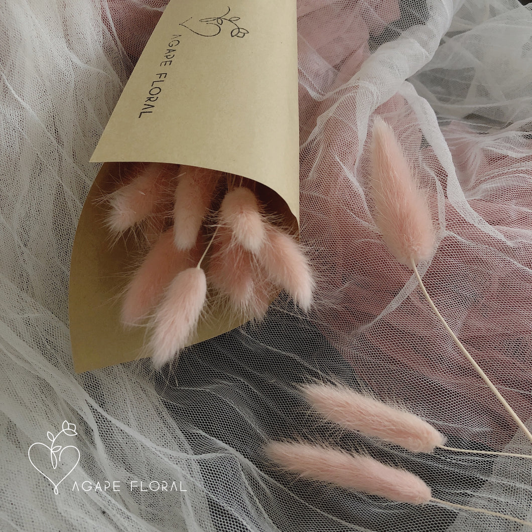 Pink Bunny Tails