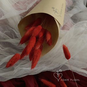 Red Bunny Tails