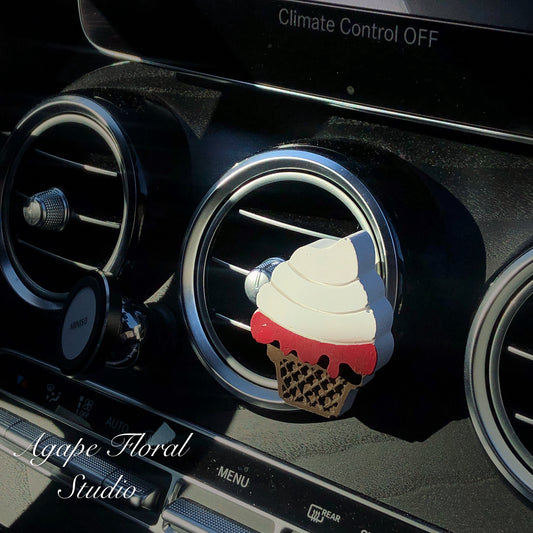 Ice cream Solid Car Diffuser