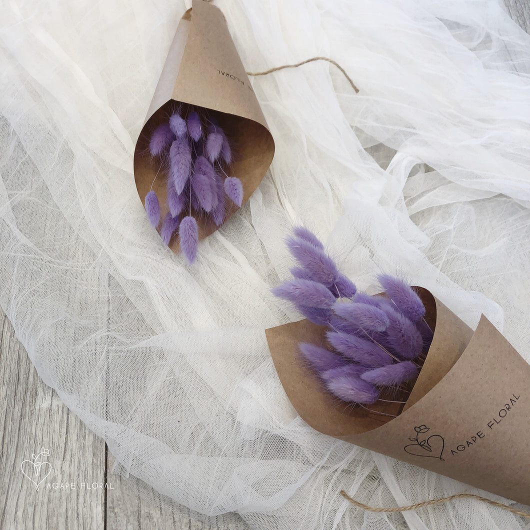 Purple Bunny Tails
