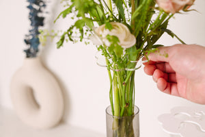 Floral Acrylic Plates