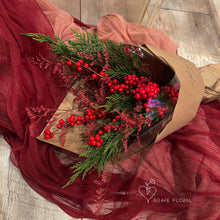 Load image into Gallery viewer, Mini Christmas Fresh Bouquet